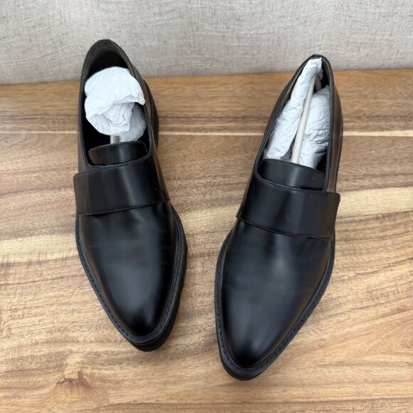 Vince leather Platform Pointed Loafer - Picture 2 of 12